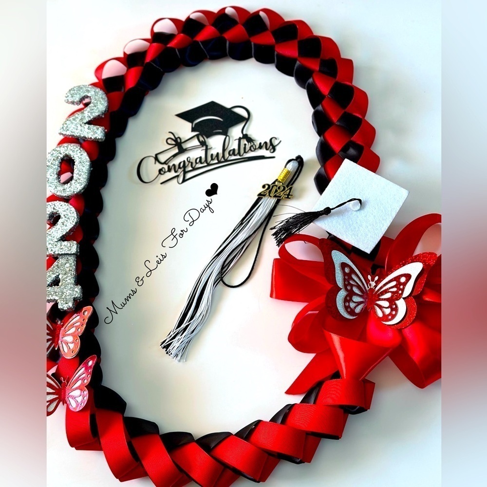 Graduation leis custom-made designed Money Lei unisex all colors all themes